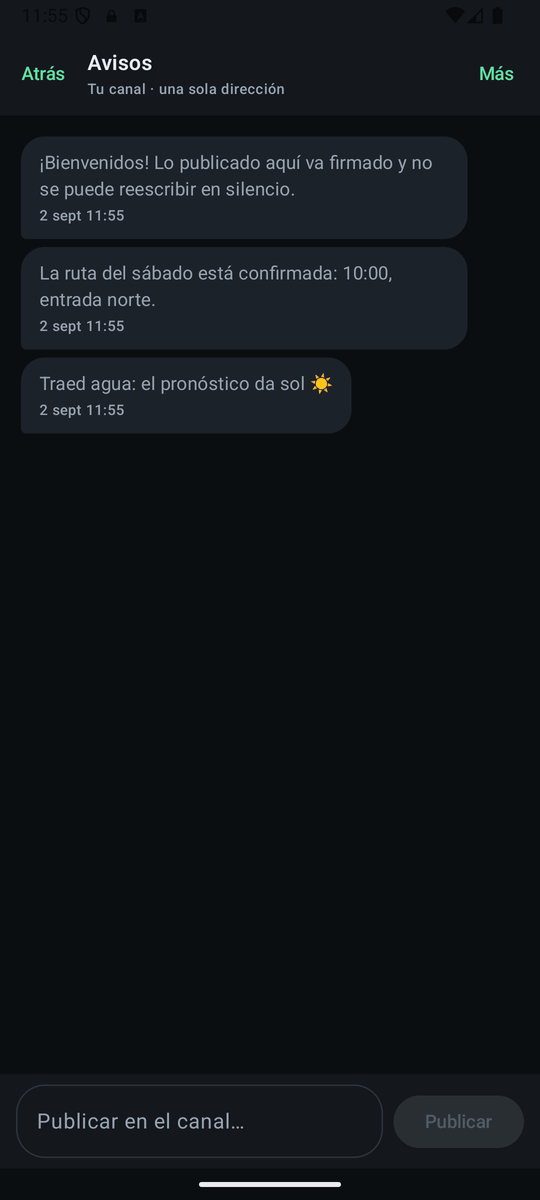 Tu propio canal: publicaciones firmadas y compositor.